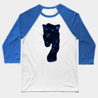 Jaguar Blue Baseball T-Shirt